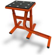 motor lift stand crazy iron cross/enduro orange logo