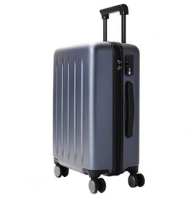 img 3 attached to Suitcase NINETYGO, polycarbonate, corrugated surface, 64 l, black