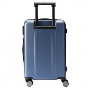 img 4 attached to Suitcase NINETYGO, polycarbonate, corrugated surface, 64 l, black