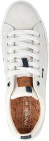 img 4 attached to Men''s sneakers Wrangler Clay WM31050-051 low white (41)