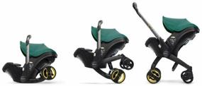 img 4 attached to Universal modular stroller 4 in 1 (car seat, car seat) black