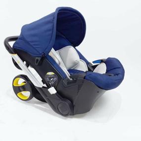 img 3 attached to Universal modular stroller 4 in 1 (car seat, car seat) black