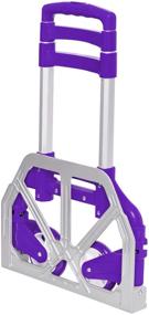 img 1 attached to Folding shopping trolley Koleso UPT01 purple