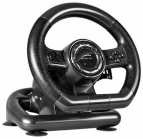 img 3 attached to SPEEDLINK Bolt Racing Wheel for PC Kit (SL-650300), Black