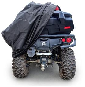 img 4 attached to Cover-tarpaulin for ATV (ATV) Mastent standard Size XL black