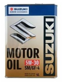 img 2 attached to Synthetic engine oil SUZUKI Motor Oil 5W-30 SM/GF-4, 4 l, 3.8 kg, 1 piece