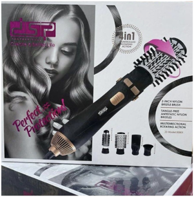 img 1 attached to Professional hair dryer with professional hair styling/multi-styler comb