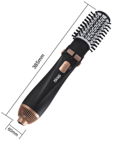 img 2 attached to Professional hair dryer with professional hair styling/multi-styler comb