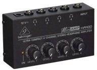 studio headphone amplifier behringer ha 400 microamp логотип