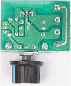 img 3 attached to Power regulator, AC voltage GSMIN AK76 (220V, 50-220V, 2000W) dimmer (Green)