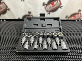 img 2 attached to Set of sockets and inserts TORX AutoDelo 1/2 E10-E24 Т20-Т70 19 items 39840