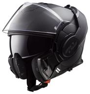 ls2 helmet ff399 valiant noir (black matte, xs) logo