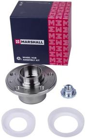 img 1 attached to Hub (set) front MARSHALL M8133569 for Audi A1, Seat Ibiza, Skoda Fabia, Skoda Rapid, Volkswagen Polo // cross-number SKF VKBA3569