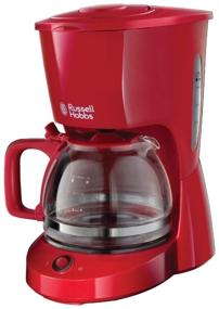 img 3 attached to Drip coffee maker Russell Hobbs 22611-56 Textures Coffee Maker, red