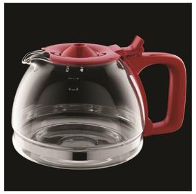 img 4 attached to Drip coffee maker Russell Hobbs 22611-56 Textures Coffee Maker, red