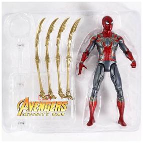 img 1 attached to Figure Iron Man Spider Avengers Marvel (17 cm)