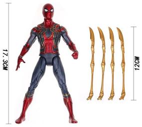 img 3 attached to Figure Iron Man Spider Avengers Marvel (17 cm)