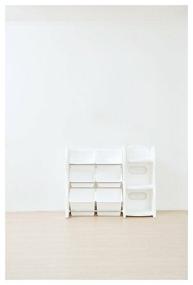 img 1 attached to Toy rack IFAM New Design Organizer-3, white / Toy storage / Children''s furniture