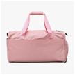 fitness bag pink with shoe compartment logo