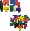 tetris puzzle wooden / educational games montessori logo