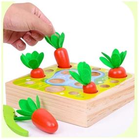 img 2 attached to Educational game Magnetic fishing + Montessori carrots with worms CheKupil?