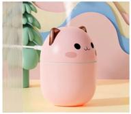 humidifier mini kot, aroma diffuser (pink) logo