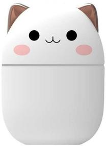 img 2 attached to Humidifier MINI KOT, aroma diffuser (pink)