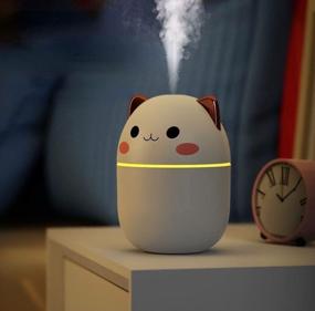 img 3 attached to Humidifier MINI KOT, aroma diffuser (pink)