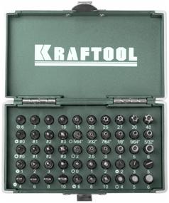 img 3 attached to Bit set Kraftool 26065-H50, 50 pcs., green