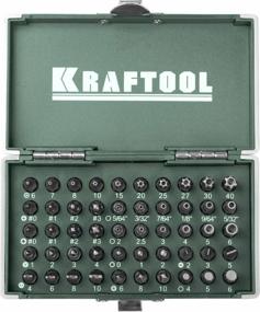 img 2 attached to Bit set Kraftool 26065-H50, 50 pcs., green