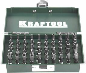 img 4 attached to Bit set Kraftool 26065-H50, 50 pcs., green