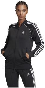 img 1 attached to Windbreaker Adidas SST TRACKTOP PB BLACK/WHITE Women GD2374 40
