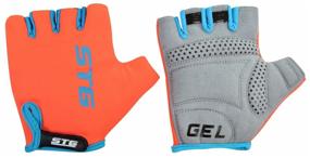 img 4 attached to Cycling gloves STG AL-03-325 p. L (orange-black) X74365-L