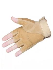 img 3 attached to Tactical gloves fingerless Army Tactical Gloves Sand M