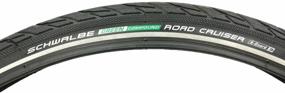 img 1 attached to Bicycle tire 26" x 1.75" Schwalbe Road Cruiser K-Guard 47-559 11101302 Black-Reflex