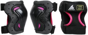 img 4 attached to Rollerblade 2022 Skate Gear Junior 3 Pack Black/Pink (US: XXXS)