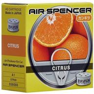 car air freshener air spencer 40 g citrus lemon squash logo