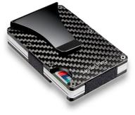 cardholder with rfid protection marks carbon (black carbon) логотип