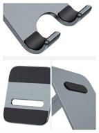 baseus lusz000013, desktop biaxial foldable metal stand (for phone) logo