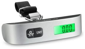 img 1 attached to Luggage scales / hand-held electronic scales (electronic steelyard) ZDK S / luggage 50 (up to 50 kg)