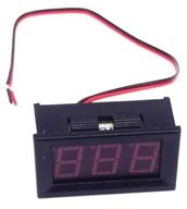 digital automotive dc voltmeter in case / multitester blue логотип