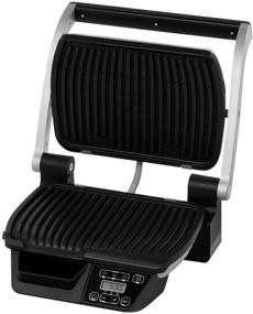 img 4 attached to Grill Tefal Optigrill GC740B30, black/silver