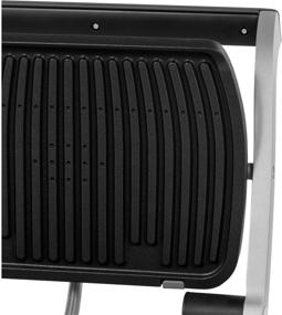 img 3 attached to Grill Tefal Optigrill GC740B30, black/silver