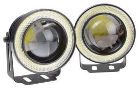 img 3 attached to Fog lights with 64mm lens + pair of angel eyes