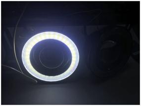 img 2 attached to Fog lights with 64mm lens + pair of angel eyes