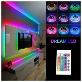 img 4 attached to LED strip 5050RGB color, SMD Tape 5 meters + remote control, power supply, 12w, 60 LEDS