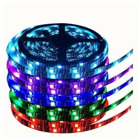 img 2 attached to LED strip 5050RGB color, SMD Tape 5 meters + remote control, power supply, 12w, 60 LEDS