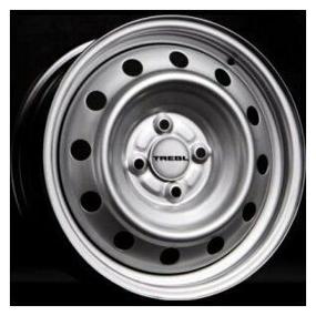 img 2 attached to Wheel disk Trebl 4375 5х13/4х100 D54.1 ET46, 9 kg, Silver