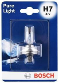 img 3 attached to Car halogen lamp Bosch Pure Light 1987301012 H7 12V 55W PX26d 3200K 1 pc.