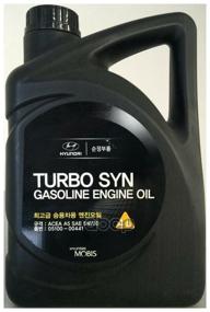 img 3 attached to HYUNDAI-KIA 0510000441 5W-30 4L TURBO SYN GASOLINE CF-4 SM synthetic motor oil () 1pc